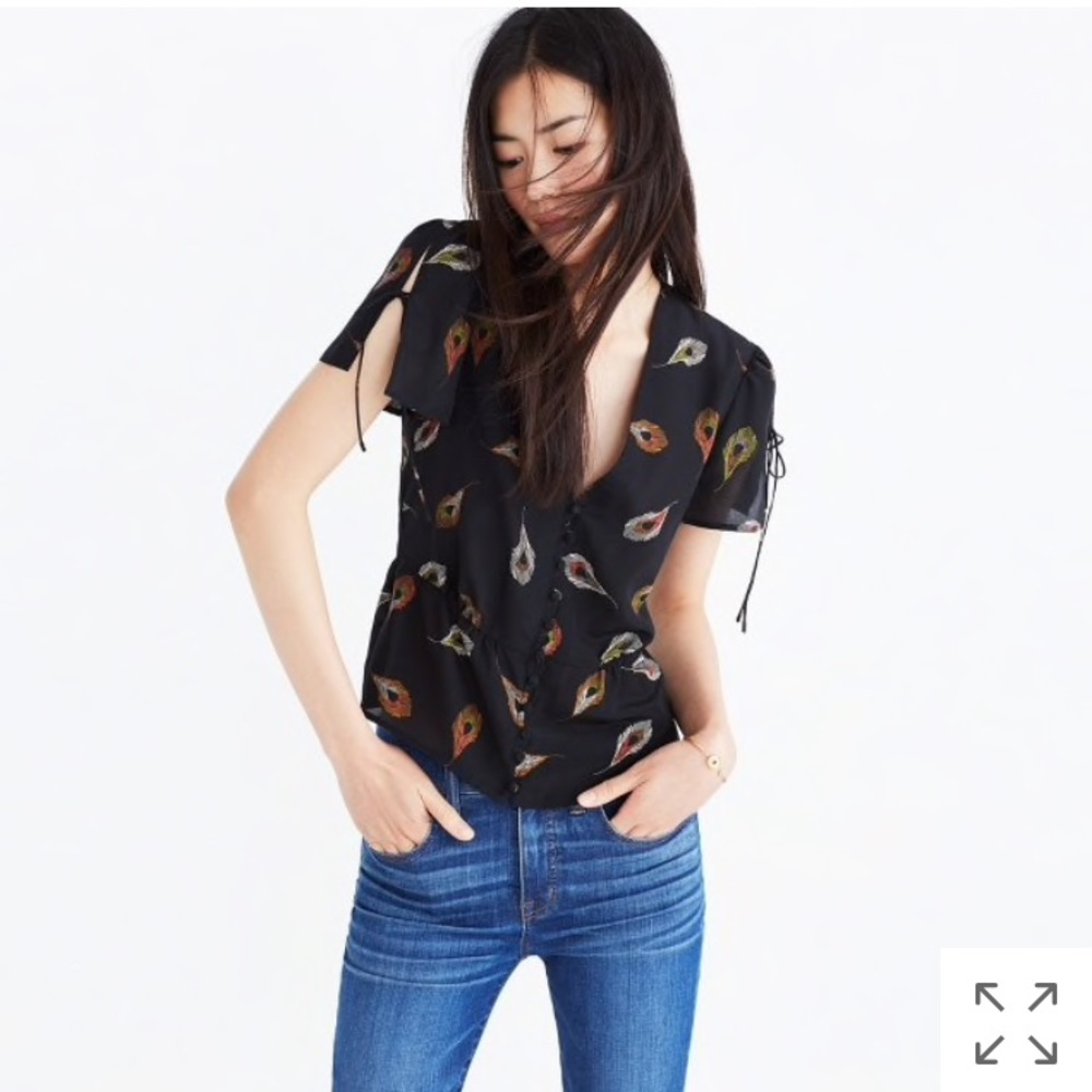 MADEWELL Silk Belle Top